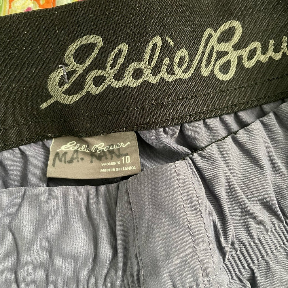 Eddie Bauer Navy Women's joggers - Picture 2 of 7